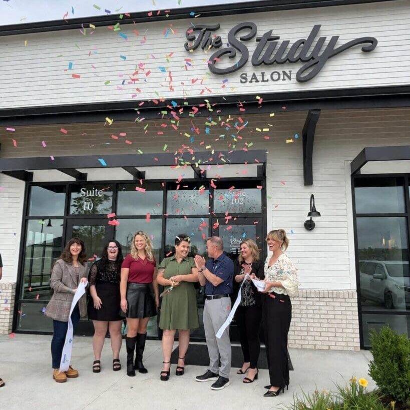 The Study Salon ribbon cutting Westfield, IN